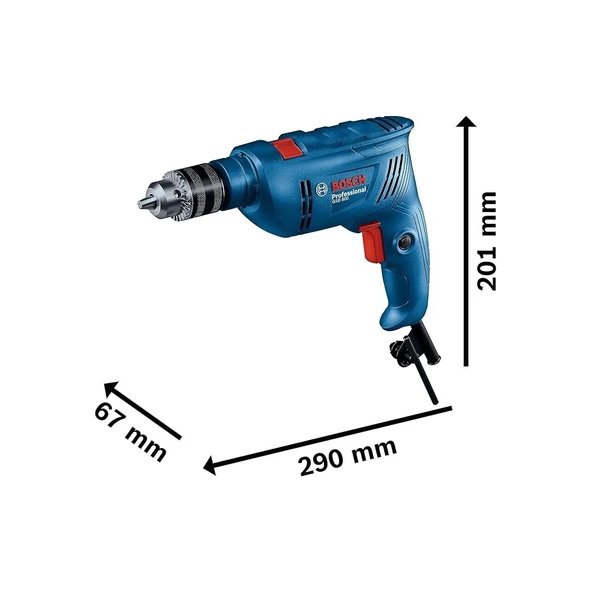 Bosch Gsb 600 Darbeli Matkap - Resim 3