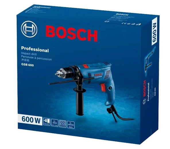 Bosch Gsb 600 Darbeli Matkap - Resim 2