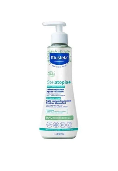 Mustela Stelatopia Lipid Yenileyici Krem 300 Ml ürün görseli 1