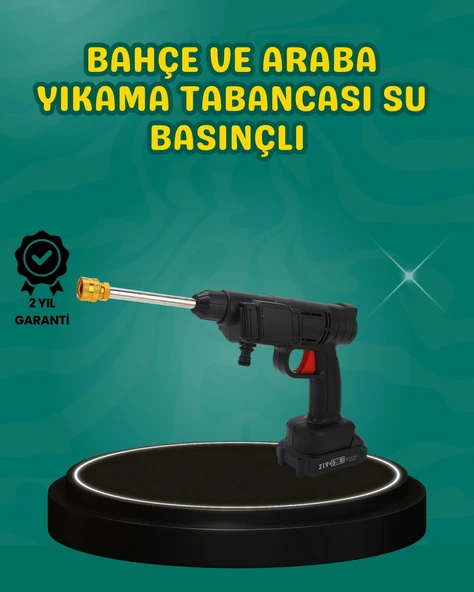 48V Şarjlı Basınçlı Yıkama Cihazı Köpük Hazneli 2025 Orijinal Model ürün görseli 1