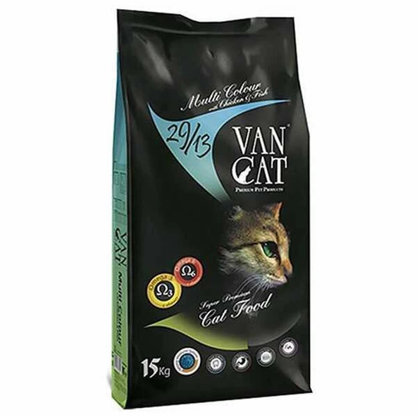 VanCat Multi Color Yetişkin Kedi Maması 15 Kg ürün görseli 1