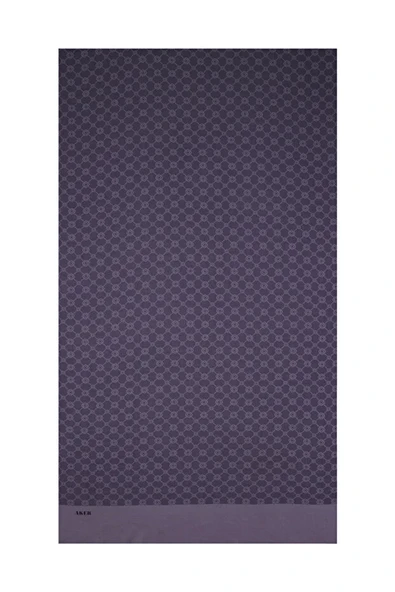 Elegance Monogram Polyester Şal - 1090100 - Resim 2