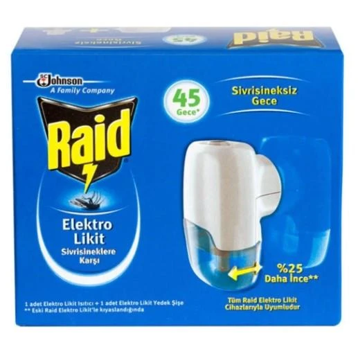 Raid Electrolikit Sistem 45 Gece 27 ml - Eski Ambalaj ürün görseli 1