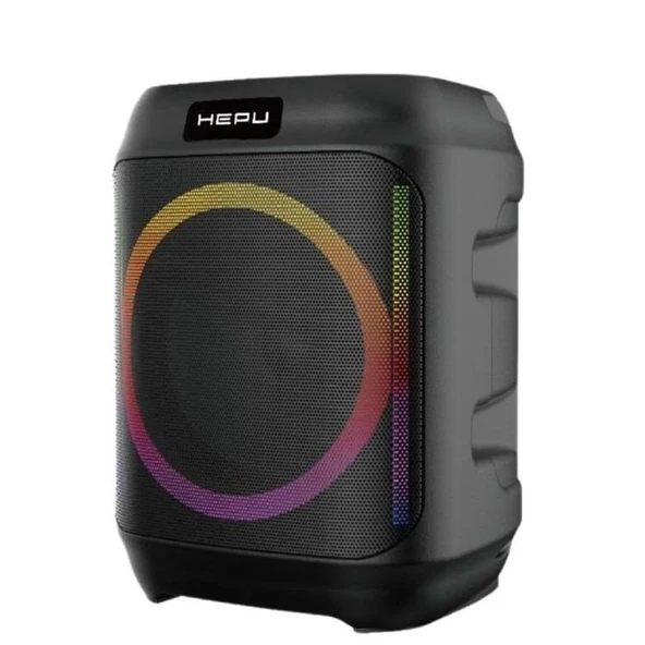 Hepu HP-984 Partybox Kablolu Mikrofonlu Sarjlı Bluetooth 6.5” 10W Hoparlör ürün görseli 1