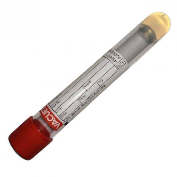 Vacuette Kan Alma Tüpü Jelli 8 Ml Clot Aktivatör ürün görseli 1
