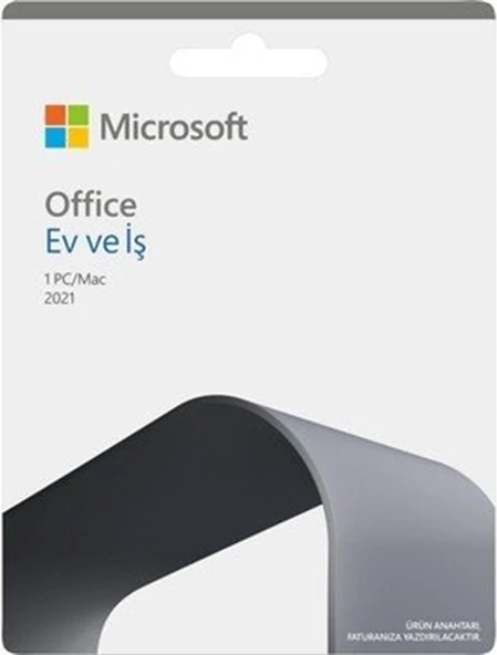 Office 2021 Ev ve Iş 32 64 Bit Türkçe Kutu T5D-03555 Ömür Boyu Lisans Orijinal Kutulu ürün görseli 1