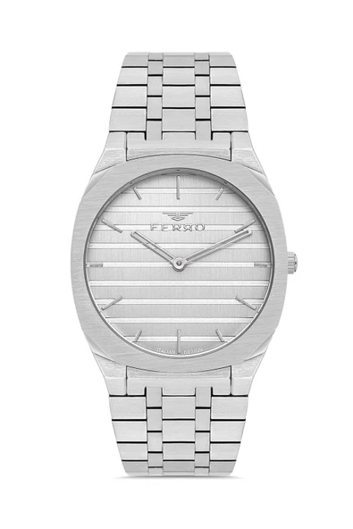 Ferro FM43004A-A Quartz Çelik Gri 39 mm Erkek Kol Saati ürün görseli 1
