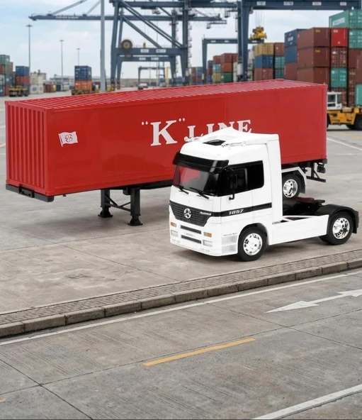PTTAVM: Welly 1:32 Ölçekli Lisanslı Orjinal Mercedes-Benz Actros