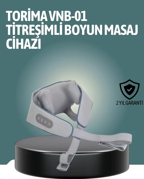 VNB-01 Şarjlı Isıtmalı Boyun ve Omuz Masaj Cihazı ürün görseli 1