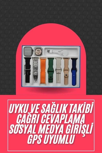 Akıllı Saat Unisex Akıllı Saat Çoklu Kordon Seçeneği Çelik Kordon Plastik Kordon ürün görseli 1