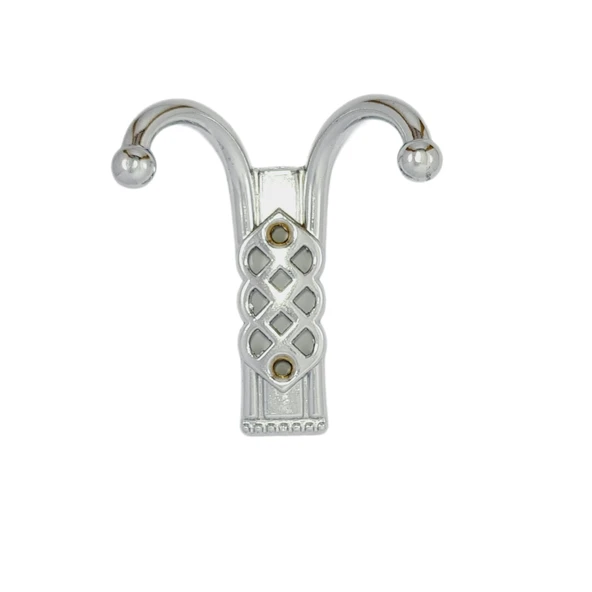 Portmanto Askı Motif Krom - 5 Adet - Resim 3