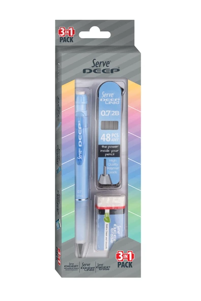 Serve Deep 3lü Okul Seti ürün görseli 1