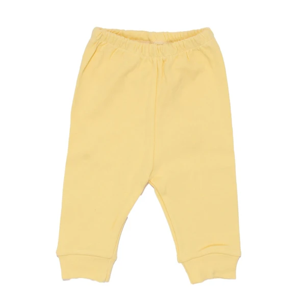 Unisex Sarı Manşetli Tek Alt - Resim 2