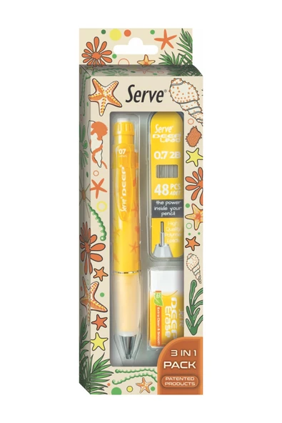 Serve Deep Doğa Serisi Okul Seti ürün görseli 1