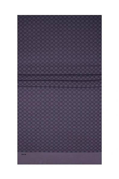 Elegance Monogram Polyester Şal - 1090100 ürün görseli 1
