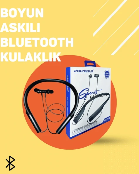 PG-100 Kablosuz Bluetooth Kulaklık ürün görseli 1
