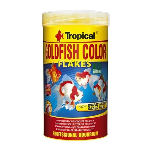 Tropical Goldfish Color 250ml/50Gr ürün görseli 1