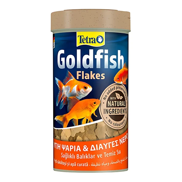 Tetra Goldfish 250ml - Japon Balığı Yemi ürün görseli 1