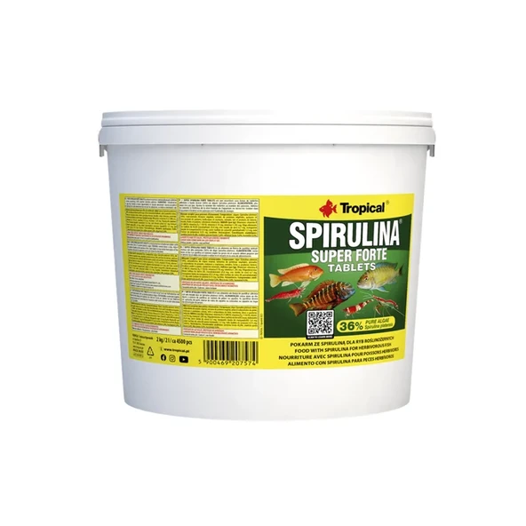 Tropical Super Spirulina Forte Tablet Açık 100Ad - Resim 2