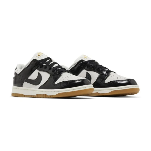 Nike Dunk Low LX Black Croc - Resim 2