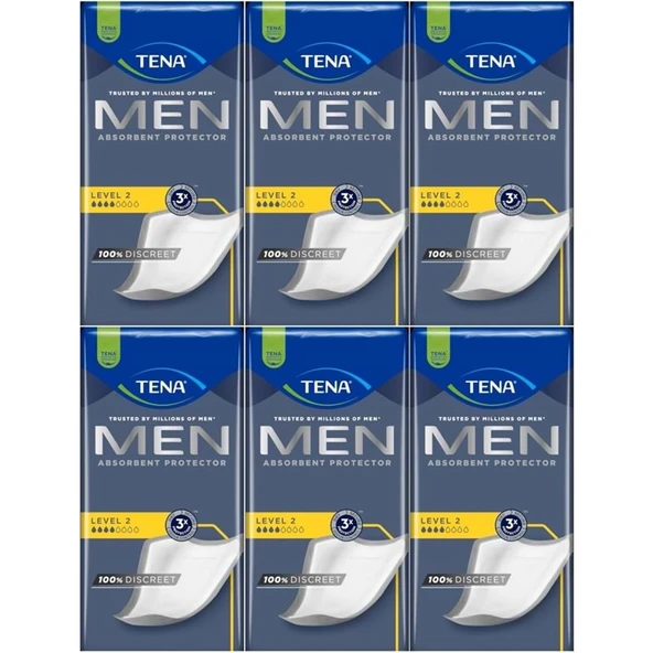 Tena Men Emici Koruma Level 2 Erkek Mesane Pedi 120 Adet ürün görseli 1
