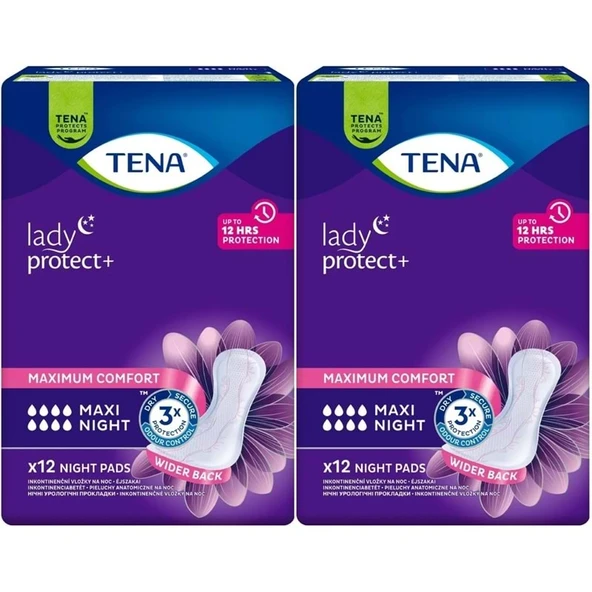 Tena Lady Protect Mesane Pedi Maxi Night Geceye Özel 24 Adet ürün görseli 1
