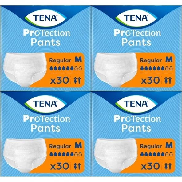 Tena ProTection Pants Regular Emici Külot Yetişkin Bezi M - Orta - Medium 120 Adet ürün görseli 1