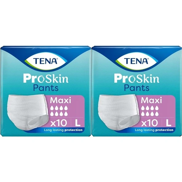 Tena Proskin Pants Maxi Emici Külot Yetişkin Bezi L - Büyük - Large 20 Adet ürün görseli 1