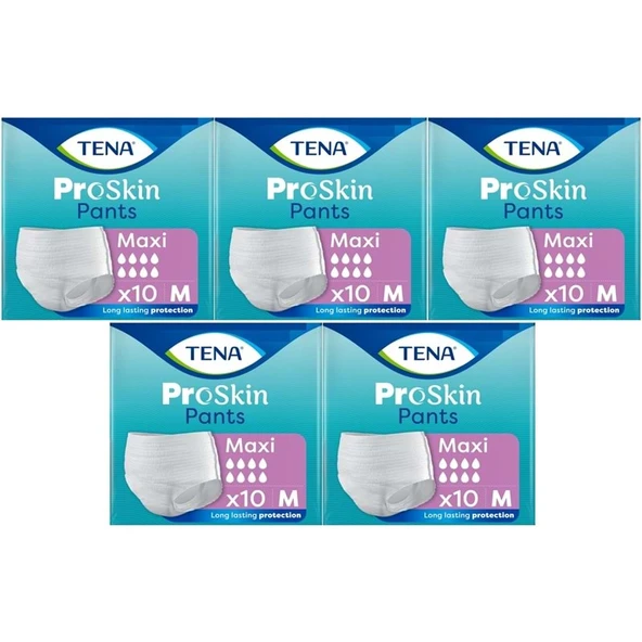 Tena Proskin Pants Maxi Emici Külot Yetişkin Bezi M - Orta - Medium 50 Adet ürün görseli 1