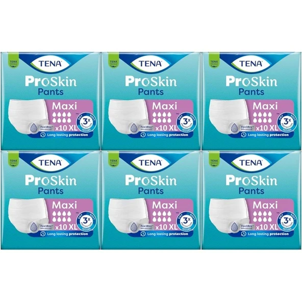 Tena Proskin Pants Maxi Emici Külot Yetişkin Bezi XL - Ekstra Large - Extra Large 60 Adet ürün görseli 1