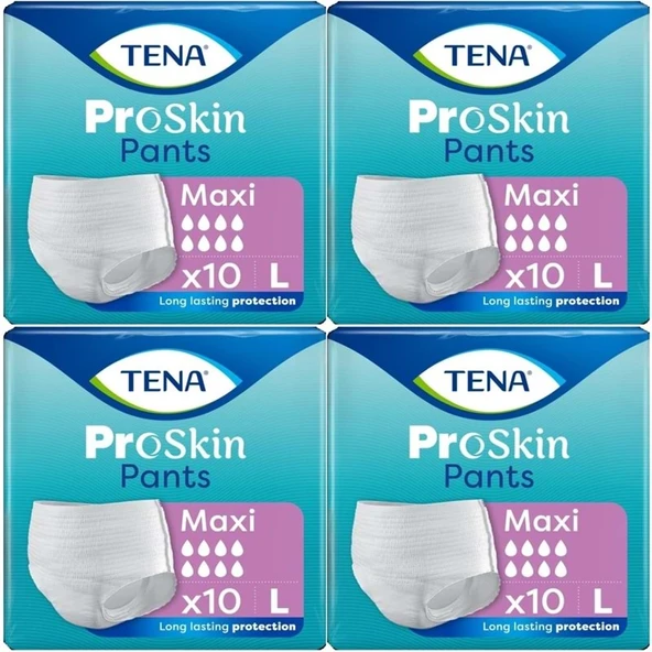 Tena Proskin Pants Maxi Emici Külot Yetişkin Bezi L - Büyük - Large 40 Adet ürün görseli 1