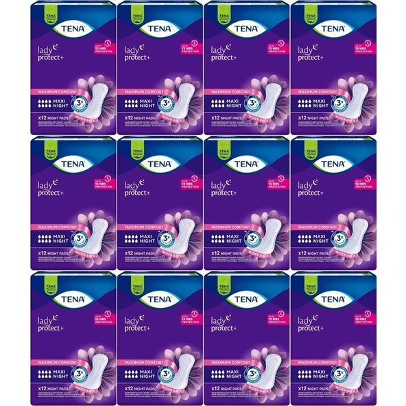 Tena Lady Protect Mesane Pedi Maxi Night Geceye Özel 144 Adet ürün görseli 1