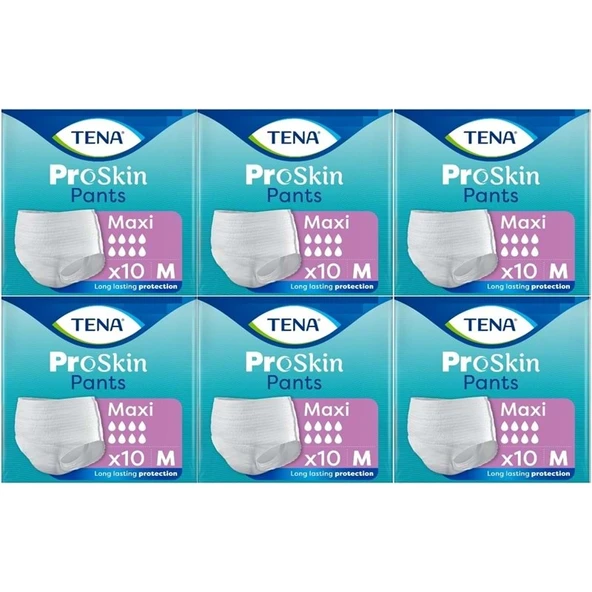 Tena Proskin Pants Maxi Emici Külot Yetişkin Bezi M - Orta - Medium 60 Adet ürün görseli 1