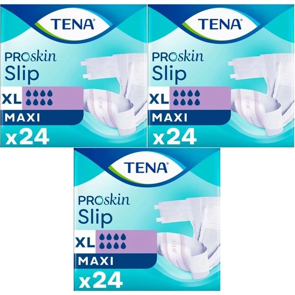 Tena Proskin Slip Maxi Bel Bantlı Yetişkin Bezi XL - Ekstra Large - Extra Large 72 Adet ürün görseli 1