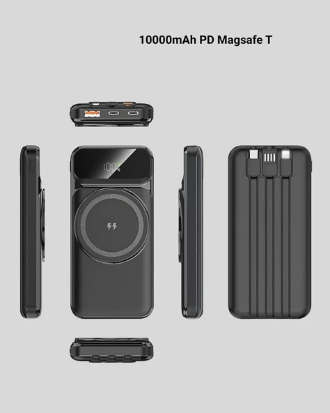 Kablosuz 10000 mAh Powerbank - Resim 2