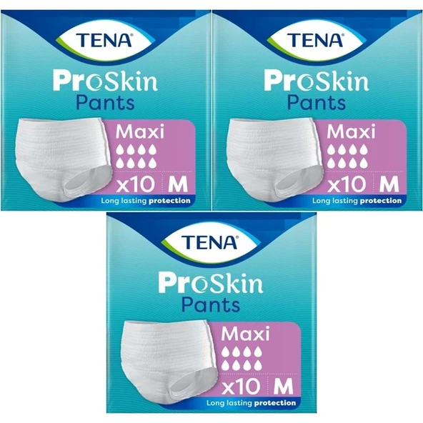 Tena Proskin Pants Maxi Emici Külot Yetişkin Bezi M - Orta - Medium 30 Adet ürün görseli 1