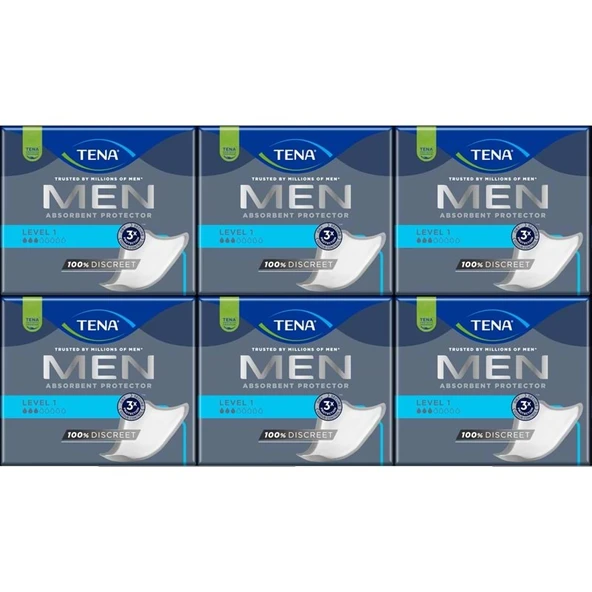 Tena Men Emici Koruma Level 1 Erkek Mesane Pedi 144 Adet ürün görseli 1