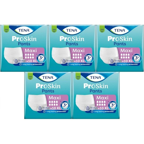Tena Proskin Pants Maxi Emici Külot Yetişkin Bezi XL - Ekstra Large - Extra Large 50 Adet ürün görseli 1