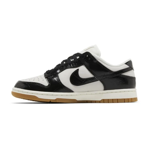 Nike Dunk Low LX Black Croc - Resim 5