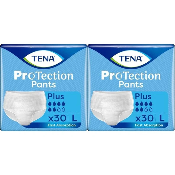 Tena ProTection Pants Plus Emici Külot Yetişkin Bezi L - Büyük - Large 60 Adet ürün görseli 1