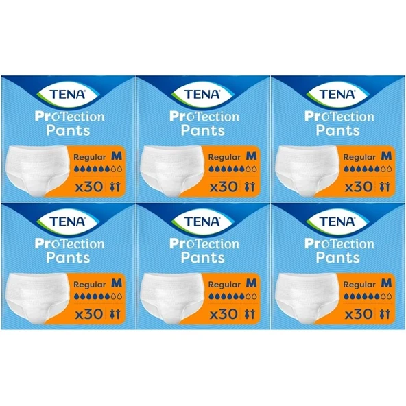 Tena ProTection Pants Regular Emici Külot Yetişkin Bezi M - Orta - Medium 180 Adet ürün görseli 1