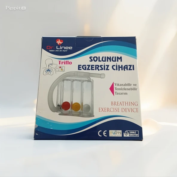 Solunum Egzersiz Cihazı (Triflo) - Akciğer Kapasite Geliştirici ürün görseli 1