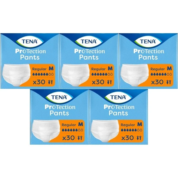 Tena ProTection Pants Regular Emici Külot Yetişkin Bezi M - Orta - Medium 150 Adet ürün görseli 1