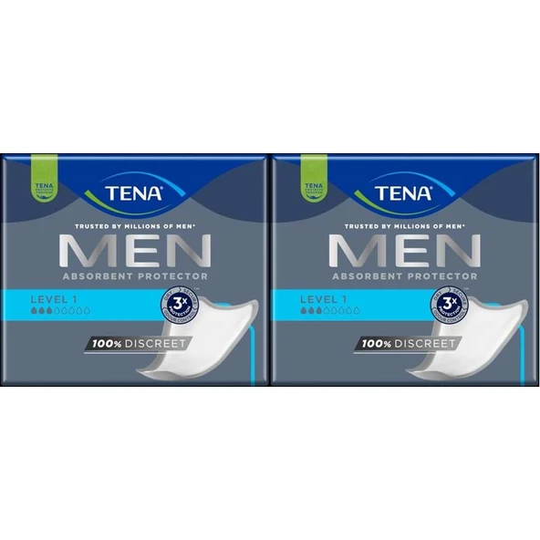 Tena Men Emici Koruma Level 1 Erkek Mesane Pedi 48 Adet ürün görseli 1