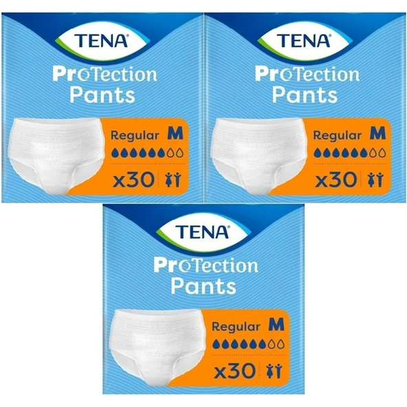 Tena ProTection Pants Regular Emici Külot Yetişkin Bezi M - Orta - Medium 90 Adet ürün görseli 1