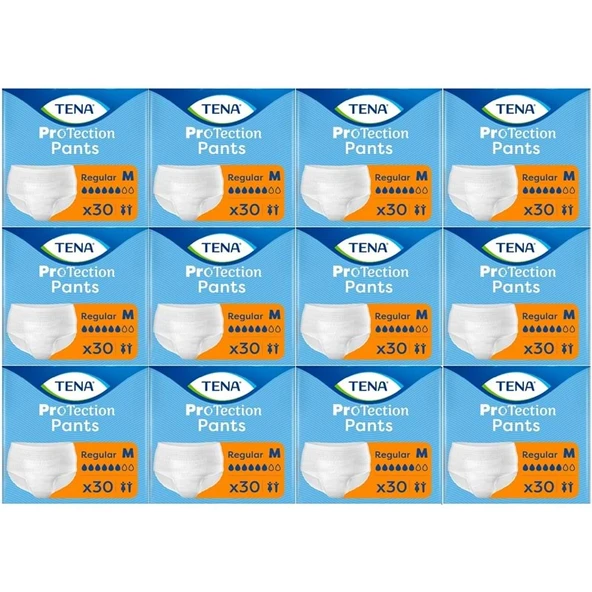 Tena ProTection Pants Regular Emici Külot Yetişkin Bezi M - Orta - Medium 360 Adet ürün görseli 1