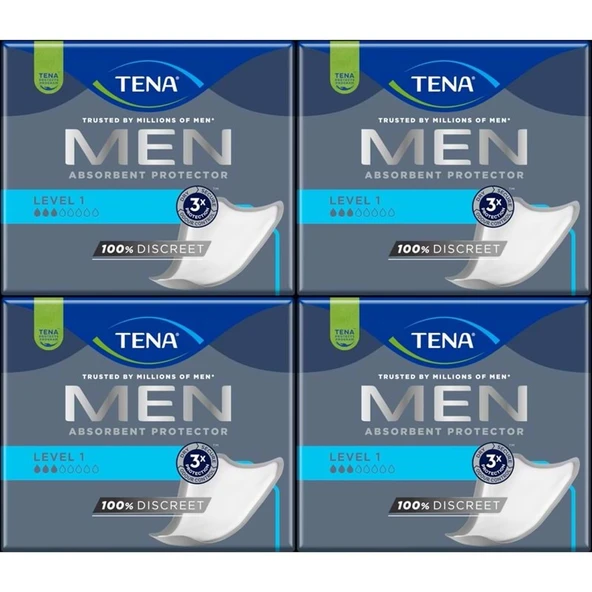 Tena Men Emici Koruma Level 1 Erkek Mesane Pedi 96 Adet ürün görseli 1