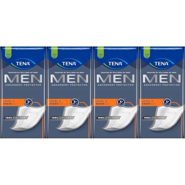 Tena Men Emici Koruma Level 3 Erkek Mesane Pedi 64 Adet ürün görseli 1