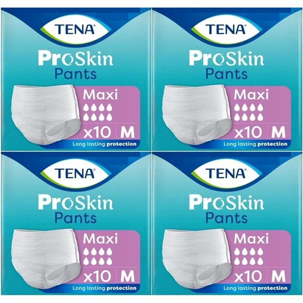 Tena Proskin Pants Maxi Emici Külot Yetişkin Bezi M - Orta - Medium 40 Adet ürün görseli 1
