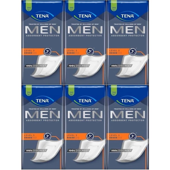 Tena Men Emici Koruma Level 3 Erkek Mesane Pedi 96 Adet ürün görseli 1